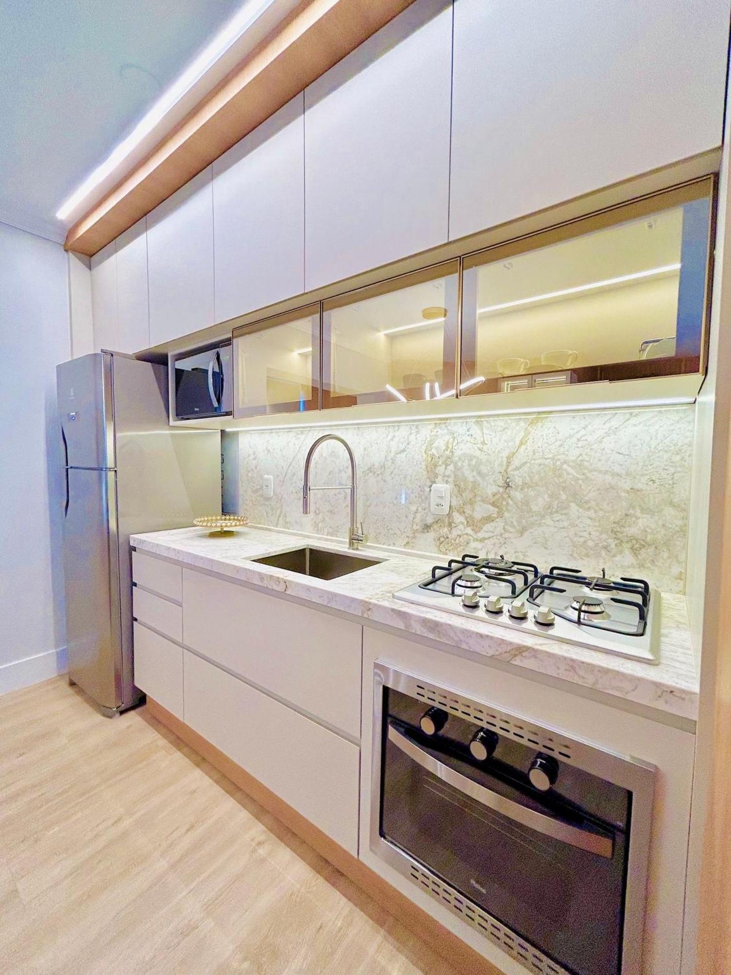 Ferienwohnung Alto Padrao Lindo No Centro 200Mt Da Rua Coberta Gramado Exterior foto